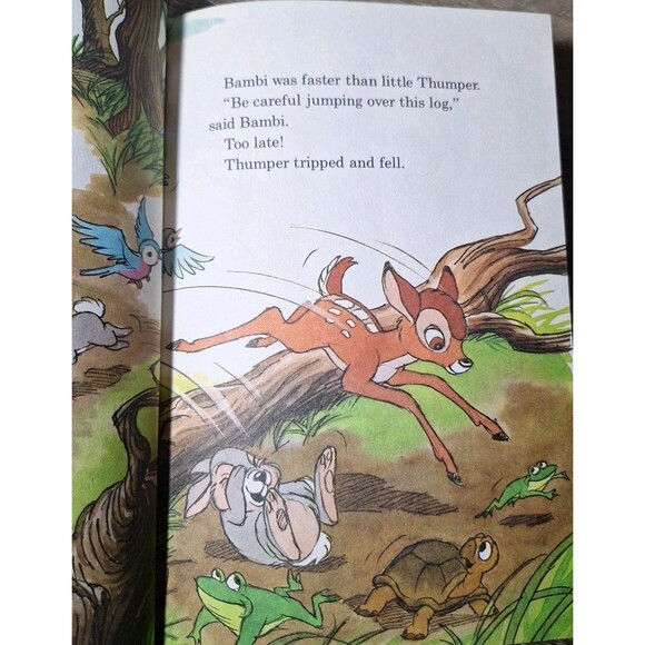 Vintage Walt Disney Book Lot – Pinocchio (1973), The Rescuers (1977), Thumper... - Picture 12 of 12